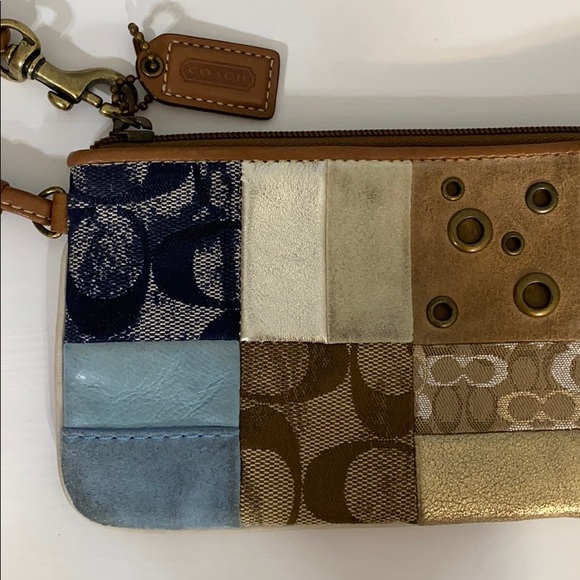 Coach Patchwork Wristlet - Picture 3 of 8